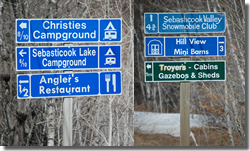 OBDS directional signs- DOT